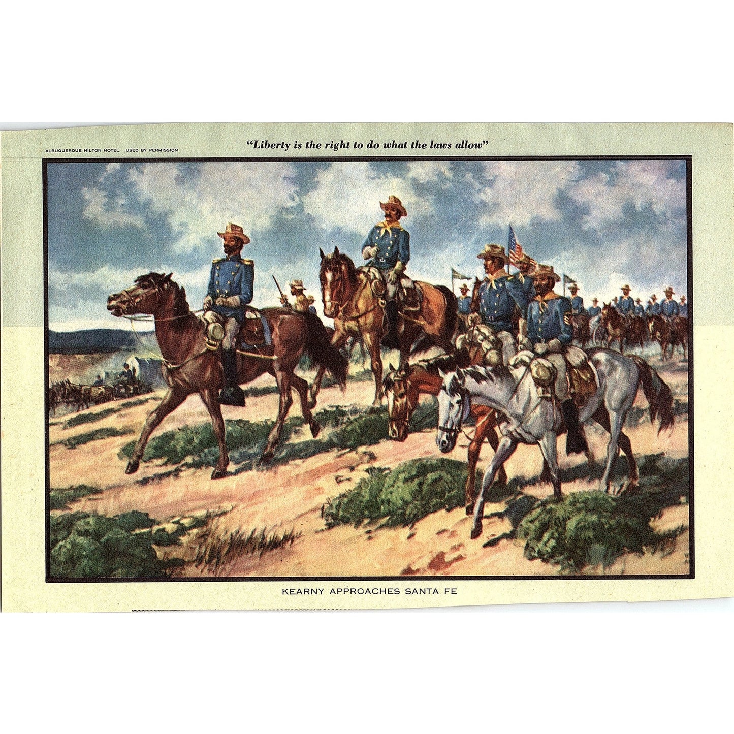 Driving the Golden Spike Railroad Litho - H.M. Moran Art Print 6x8 V12