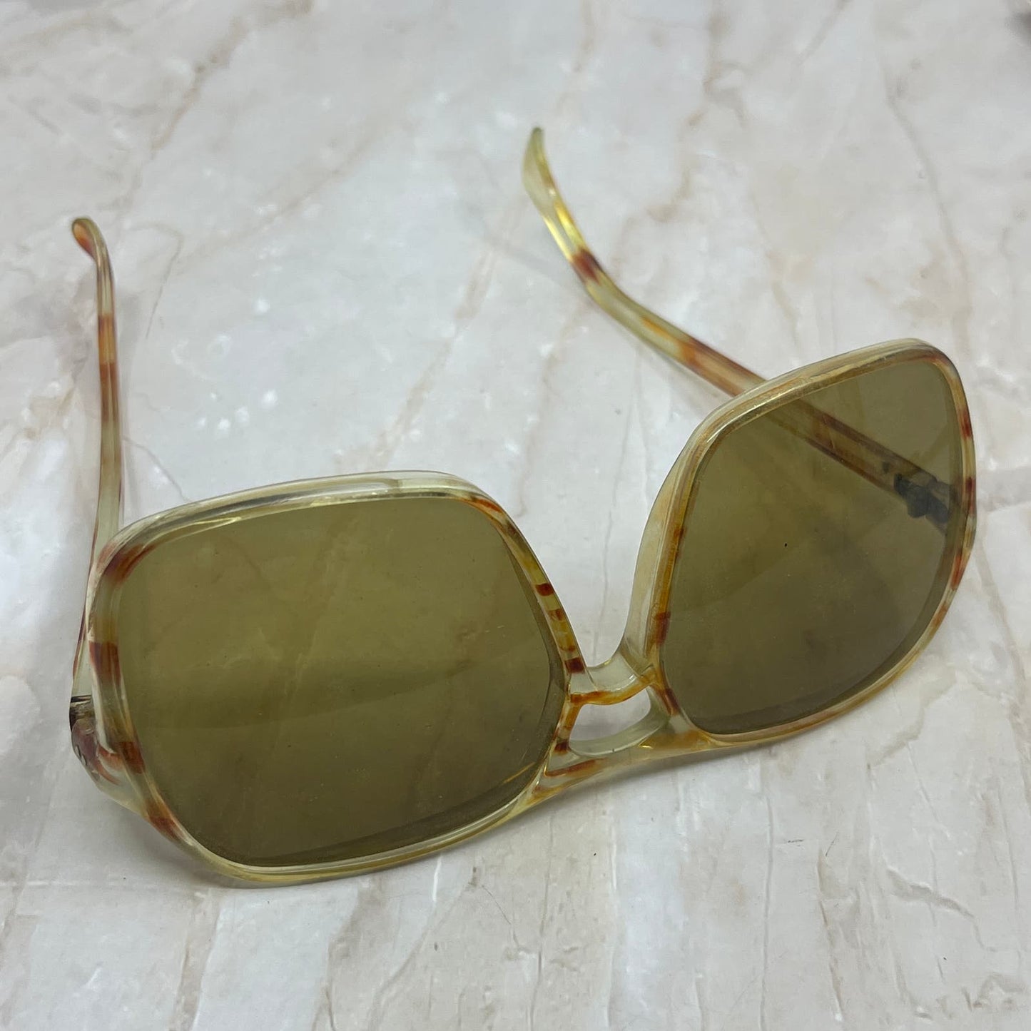 Retro Men’s Foster Grant Acrylic Aviator Sunglasses Eyeglasses Frames TD7-G3-9