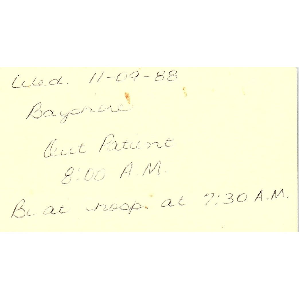 Joel S Cohen MD Ophthalmologist Pasadena TX Vintage Business Card SC9-B7