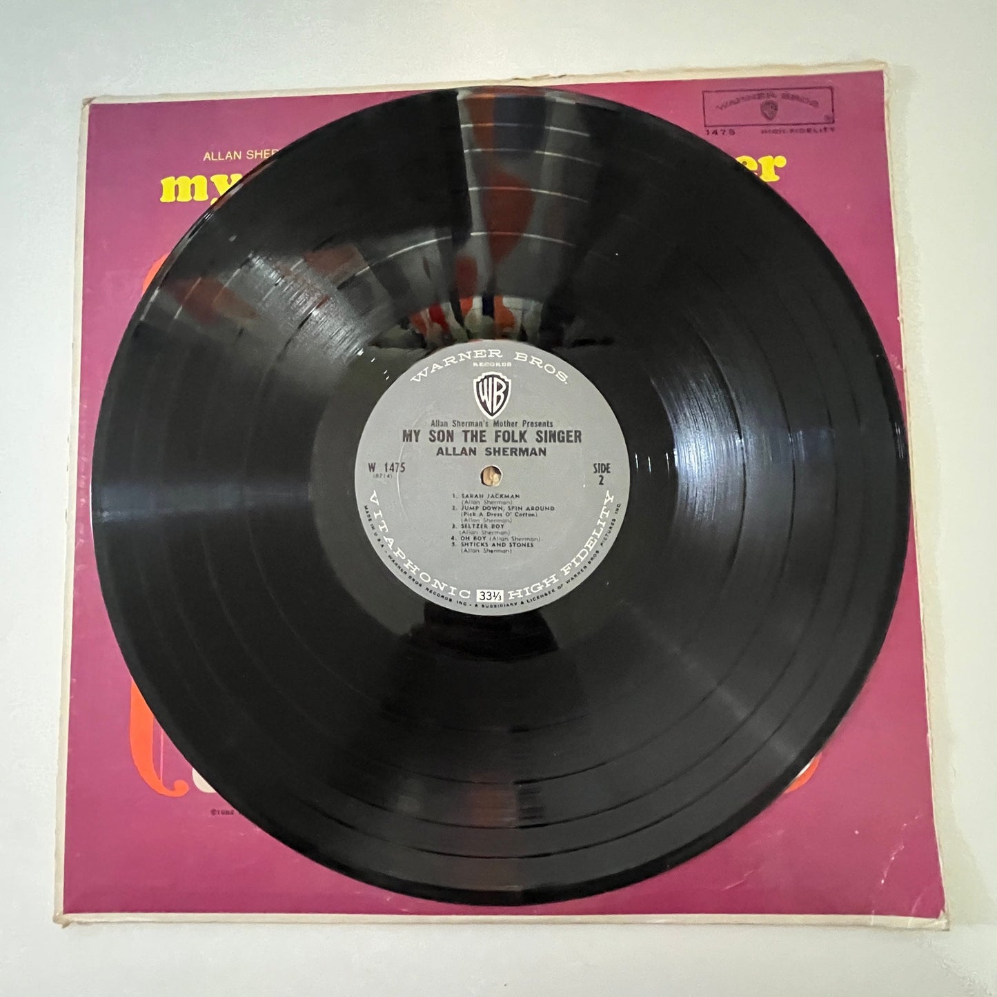 Allan Sherman - My Son, The Folk Singer - 1962 Vinyl LP Record TK3