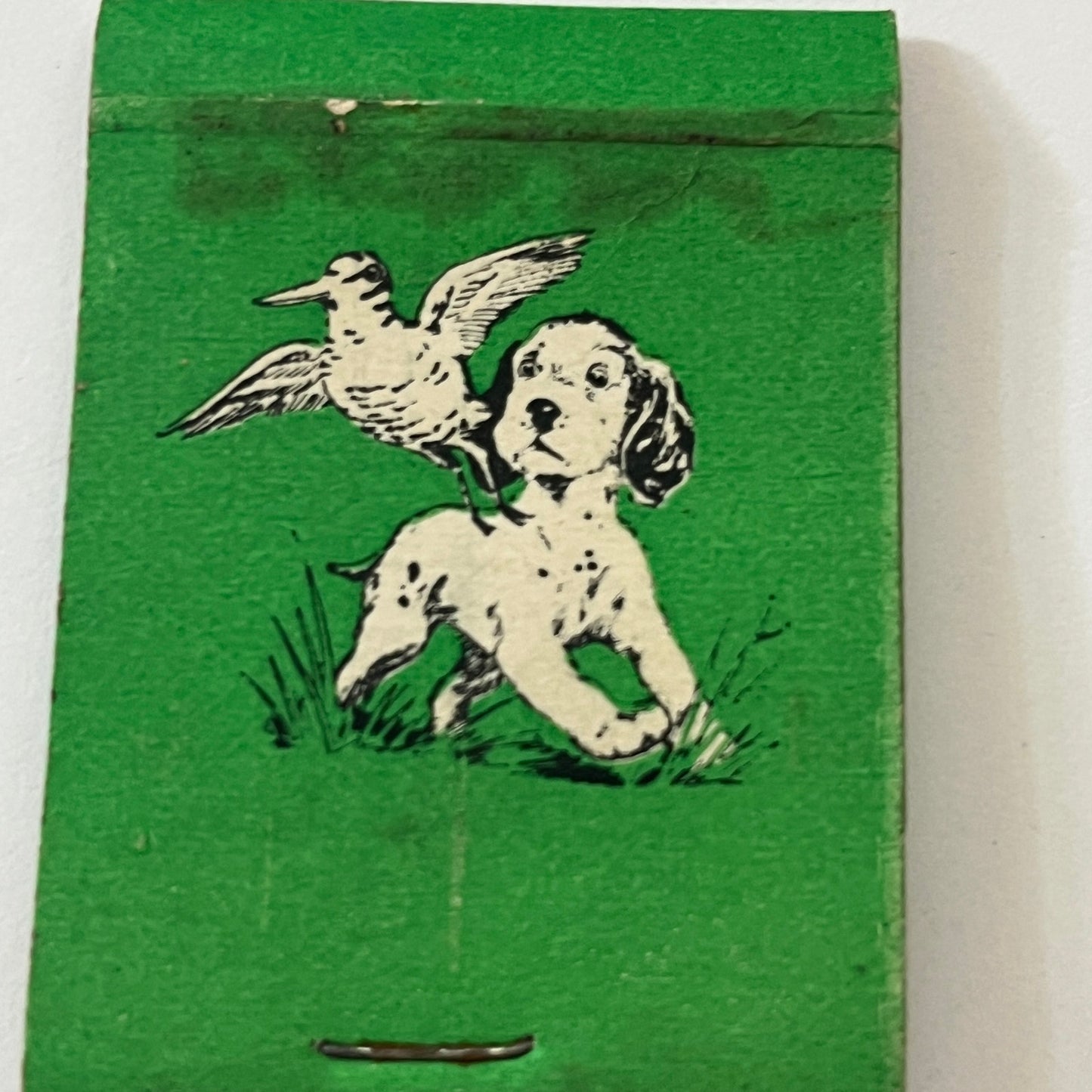 The Setter Family No.4 By Colgate Setter Dogs Vintage Matchbook Cover TB6-MB1-3