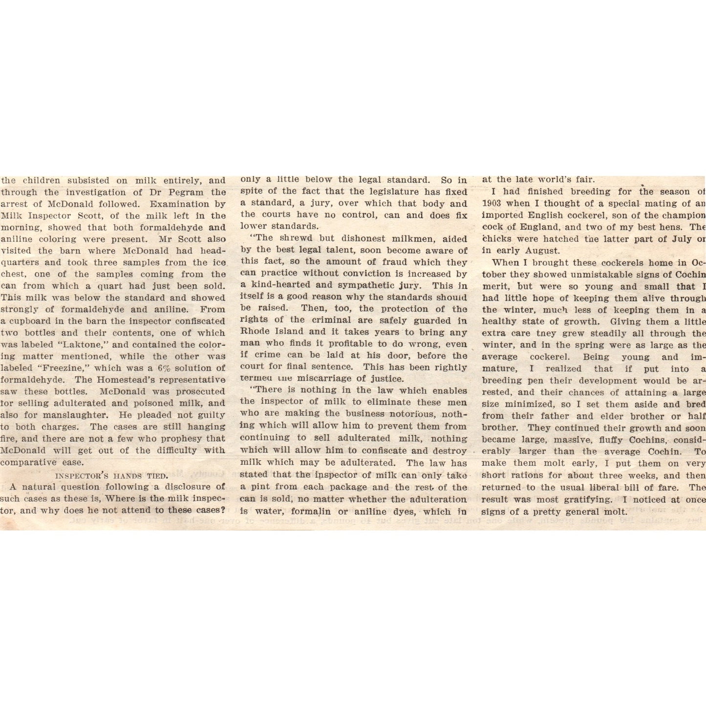 Making Hay Farm of G.W. Sherman Hampden Cty MA 1905 Magazine Ad AF1-NEH