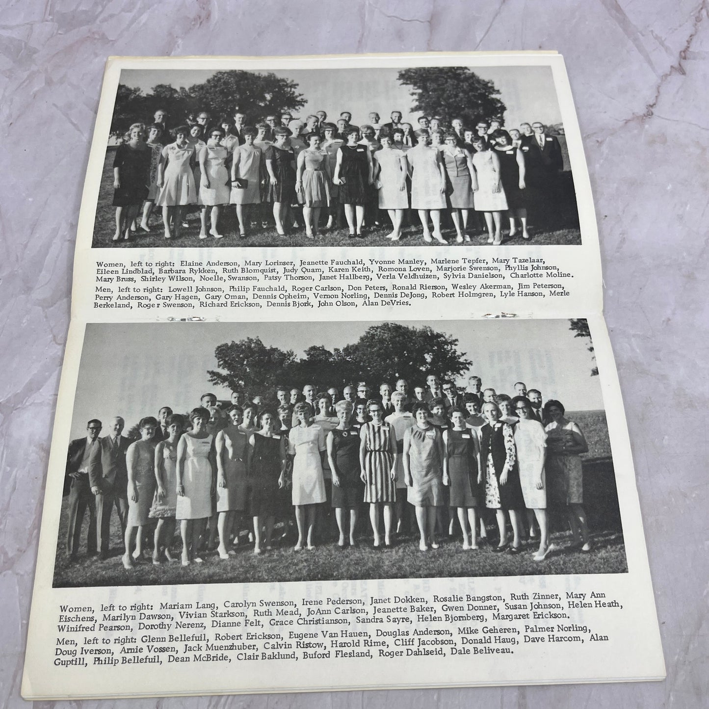 Minnesota WHS Class of 1956 10 Year Reunion Book TA9-E1