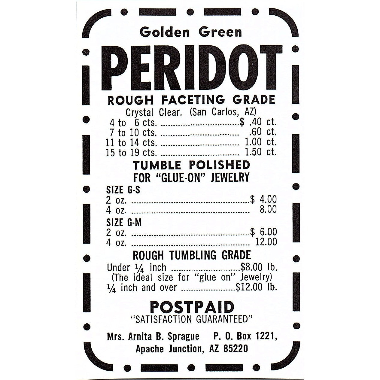 Jack V. Schuller Inc Diamond Compound Park Ridge IL 1972 Ad AF8-M3