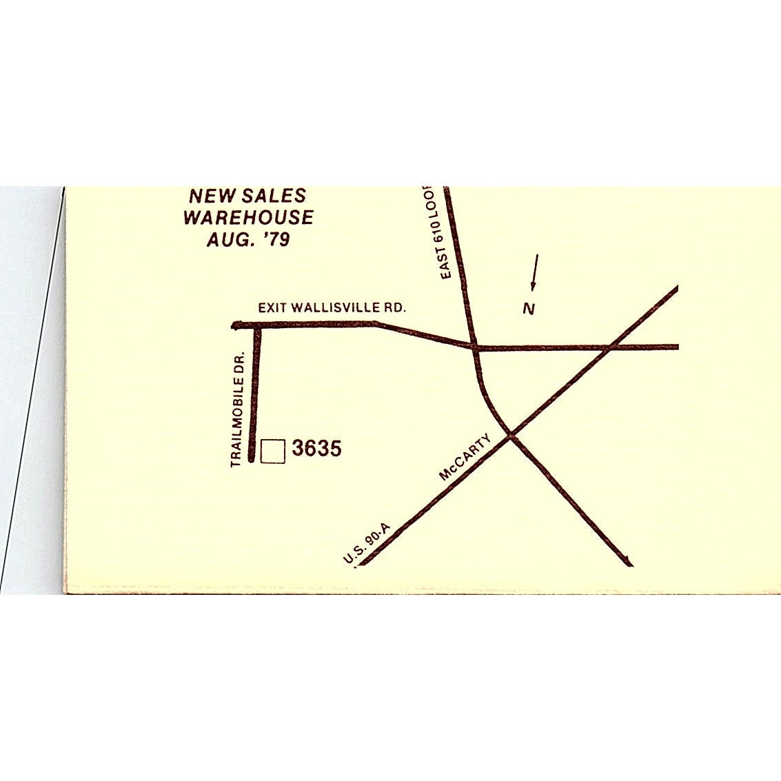 Bill Goosby Texas Coupling & Fitting Co Houston Vintage Business Card SE5-B3