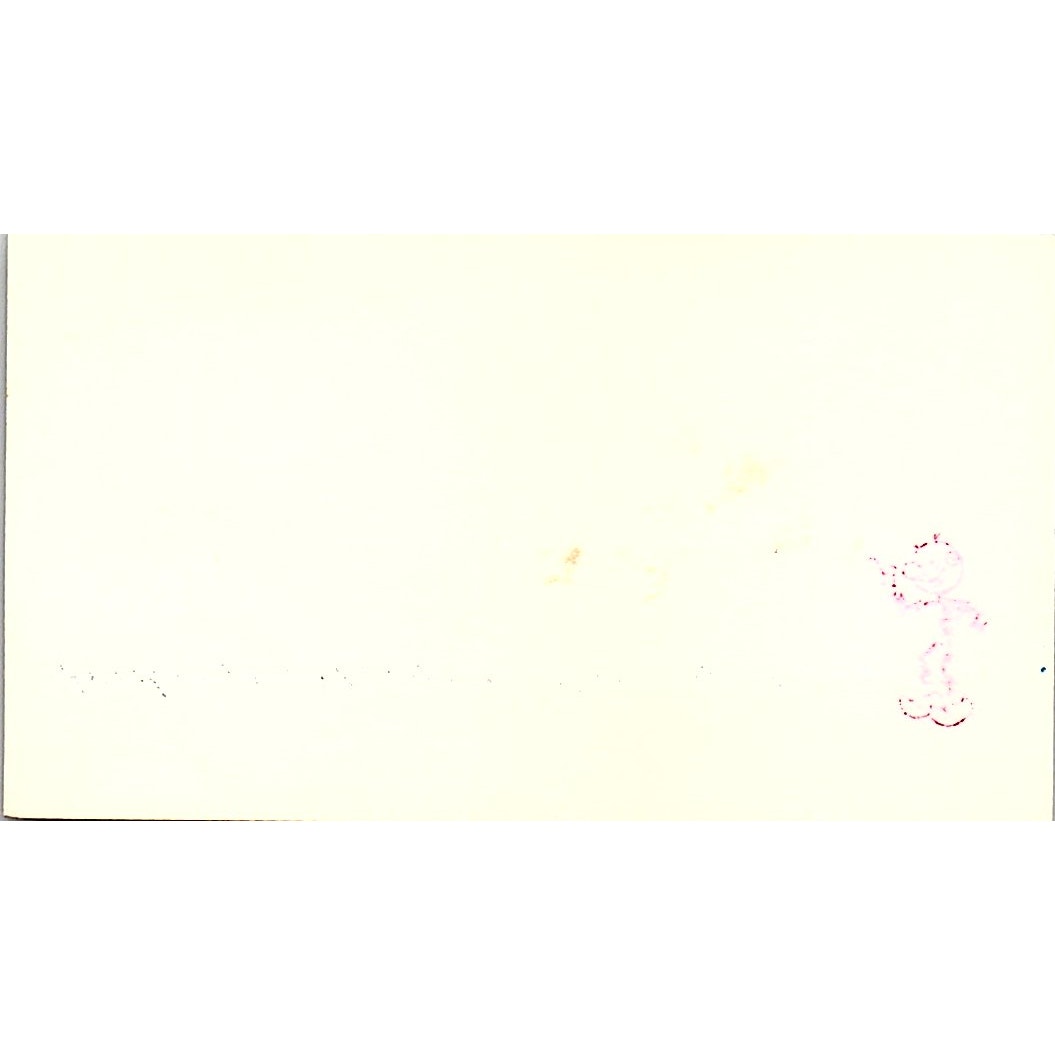 C.E. Cy Secor Washington Power Reddy Kilowatt Lewiston ID Business Card SC9-B13