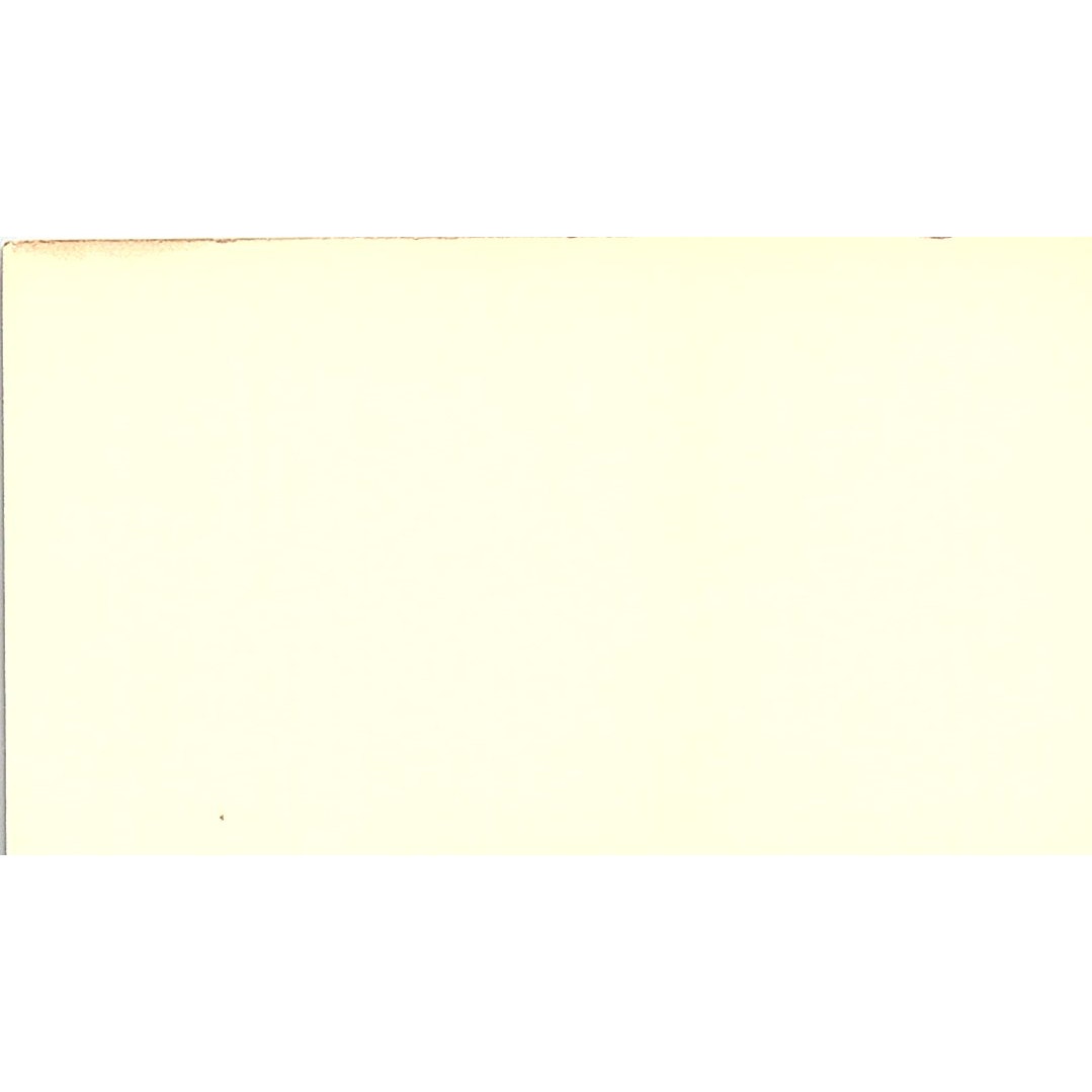 Motorola Inc. Consumer Products Division W. Badon Franklin Park IL Card SSB4-B12