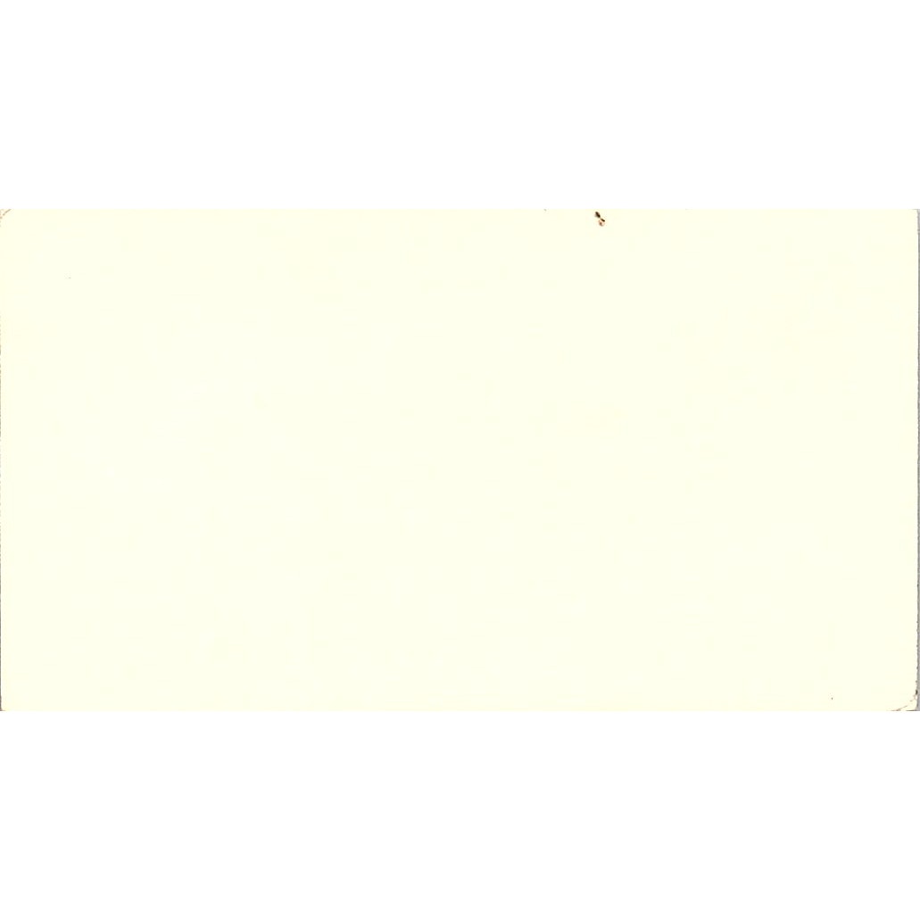 International T.V. W. Tank Long Beach CA Vintage Business Card SSB4-B12