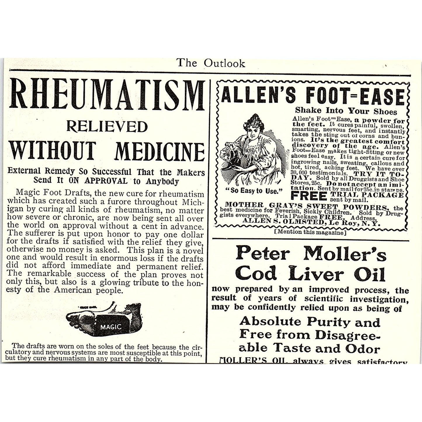 Sapolio Cleans-Scours-Polishes 1903 Ad AF8-H2