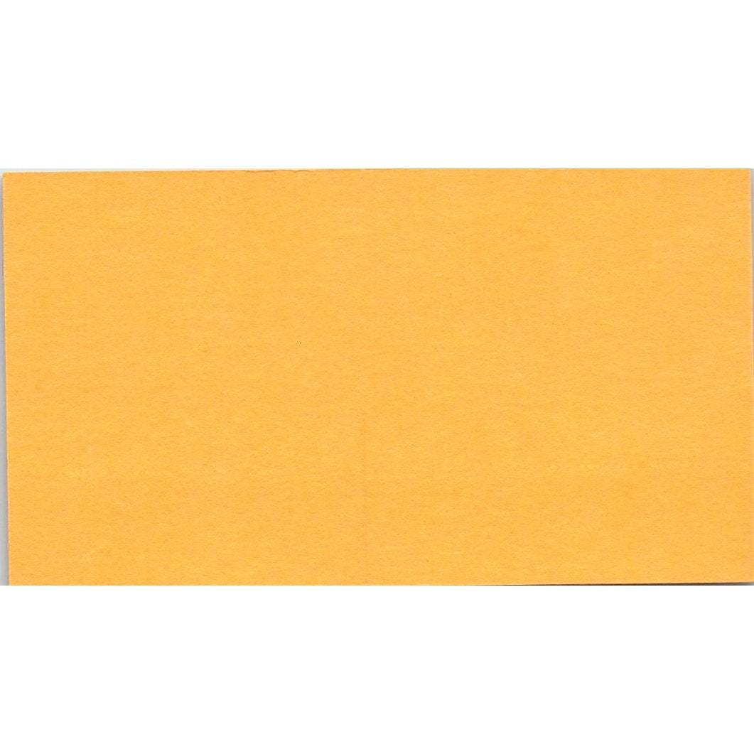 Jim Burnett Collector's Showcase Coins Orange CA Vintage Business Card SE3-B7