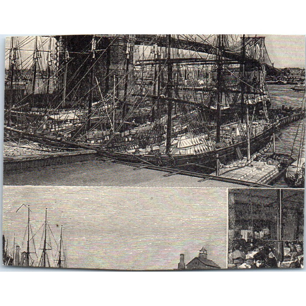 Smelting Furnace in Pittsburgh 1901 Engraving AF2-P1