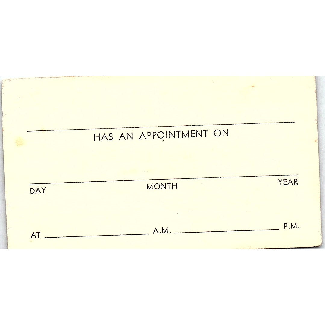 Dr. S.S. Gordon Optometrist Lakewood CA Vintage Business Card SB4-B3