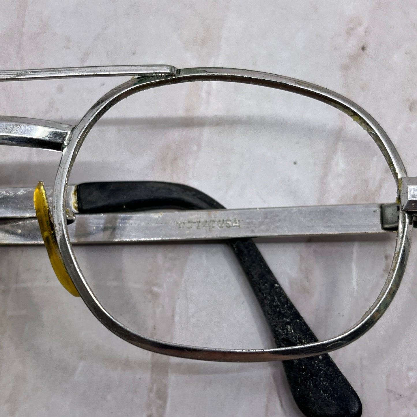 Retro MC/140 Chrome Aviator Sunglasses Eyeglasses Frames TG7-G4-6