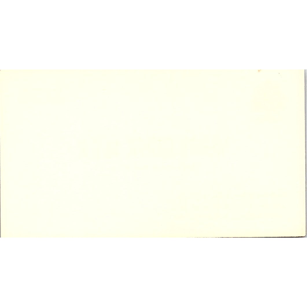 Mervyn Cooper MSW Westmoreland House Los Angeles Vintage Business Card SD9-B9