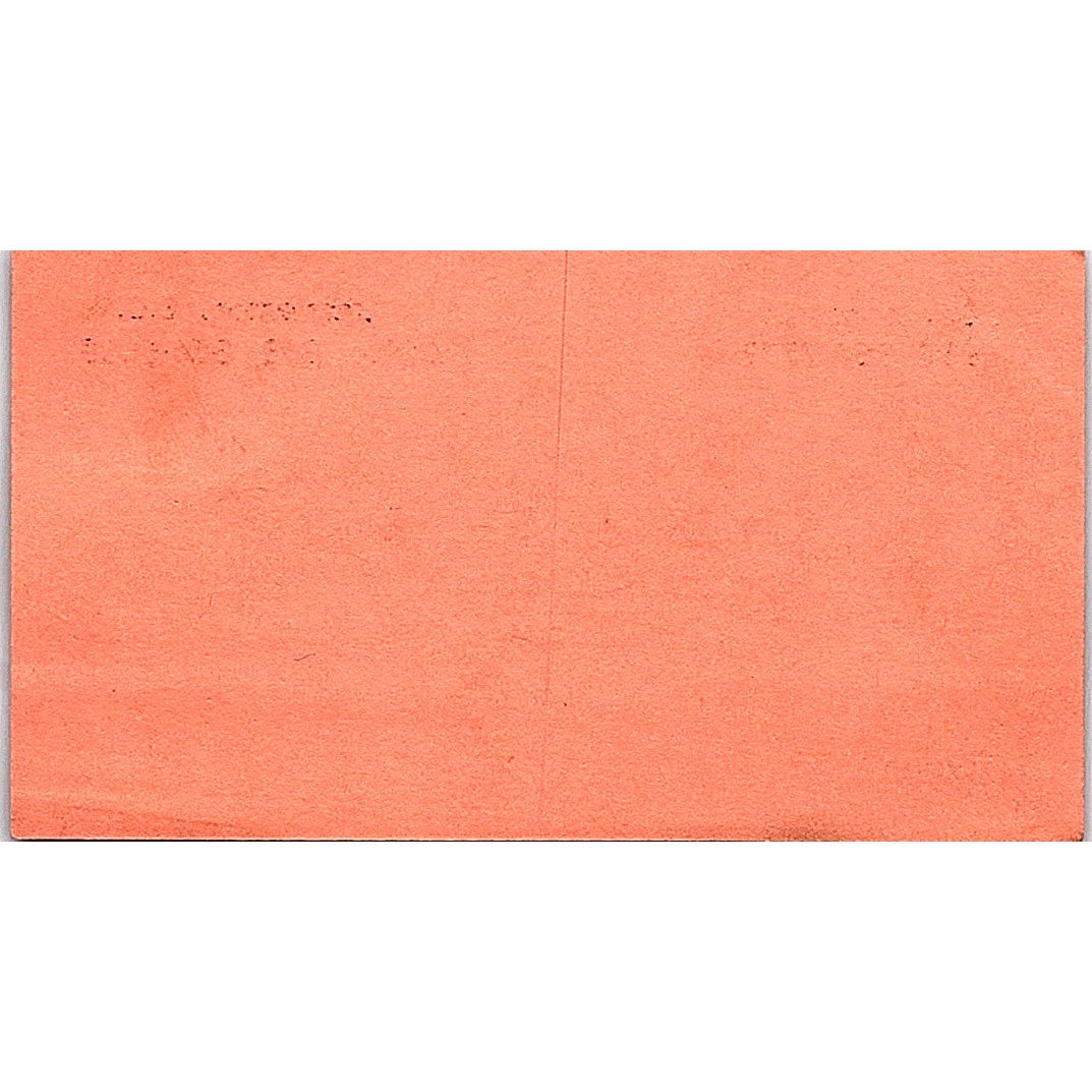 Hal Lyons River Services Inc Savannah GA Charleston SC Vtg Business Card SD9-B9