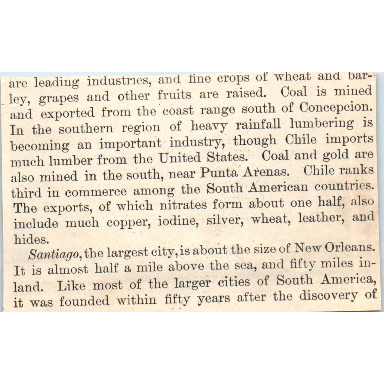 La Paz Bolivia 1901 Engraving AF2-P3