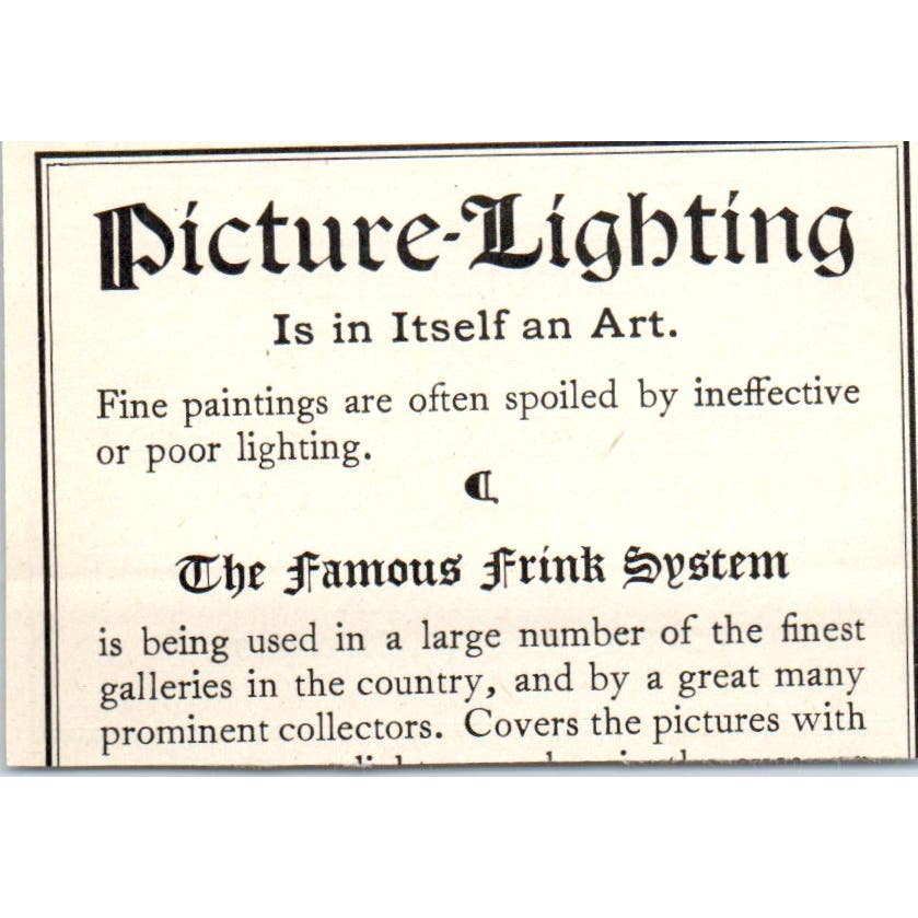 C. Klackner Art Publisher Haymarket London c1905 Victorian Ad AE9-MA9