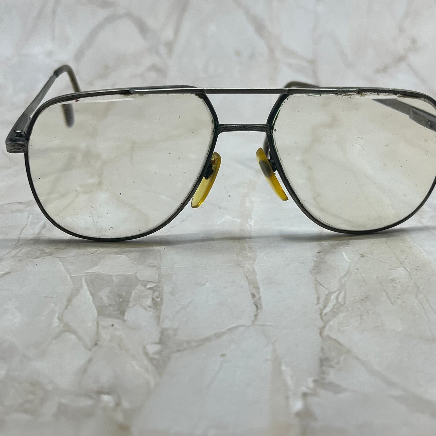 Retro Men’s Wrangler 568 Japan Aviator Sunglasses Eyeglasses Frames TD7-G4-9