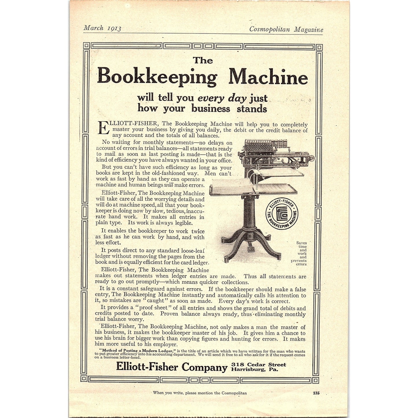 1913 Palmolive Baby's First Bath B.J. Johnson Soap Co Magazine Ad 6.5x9.5 V4