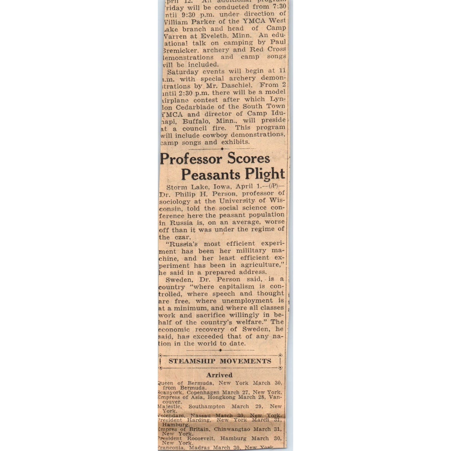 Nemo-Flex Wonderlift for Heavy Women 2x6" 1935 Minneapolis Journal Ad AE7-H1