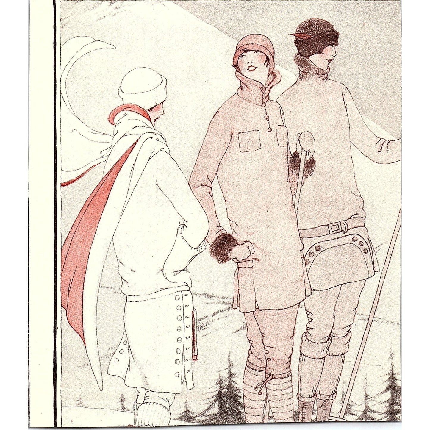 The End of the Trail - James Earle Fraser Vintage Art Print 5x6 V5