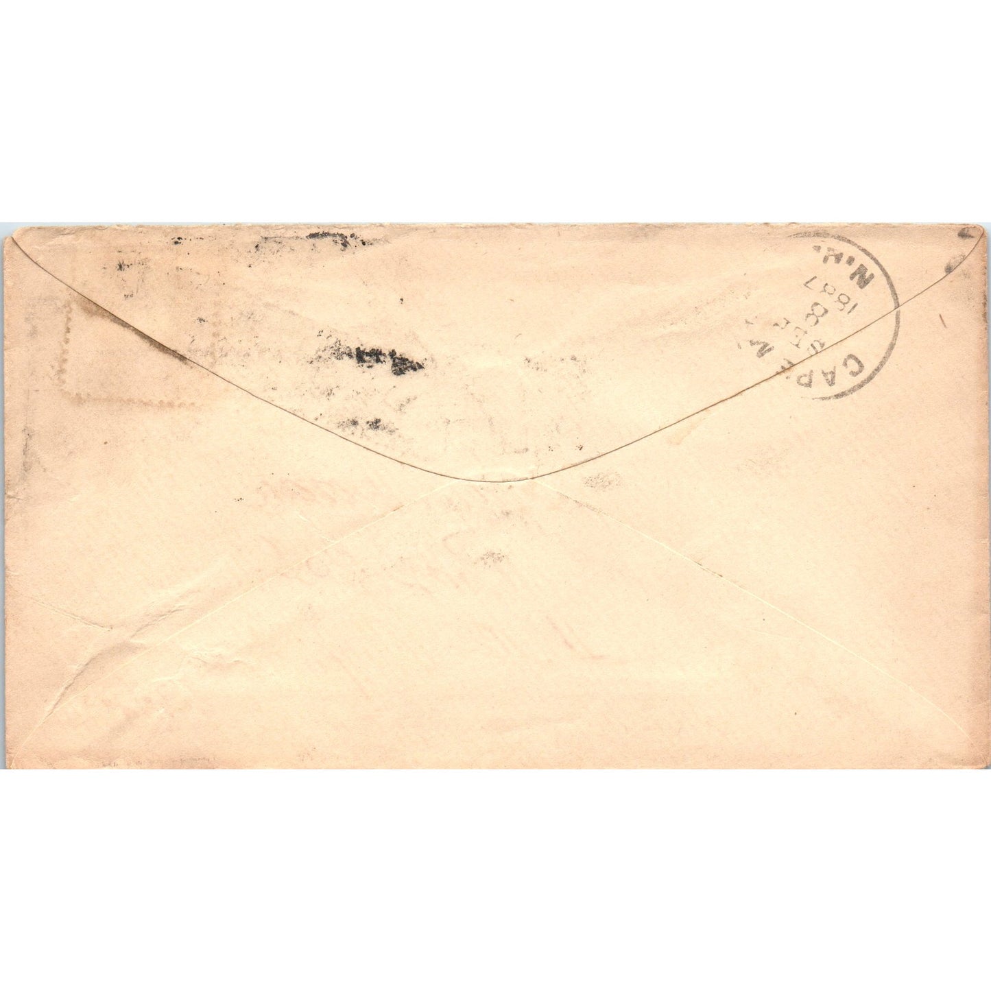 1887 John C. Bullitt Philadelphia to Jos. Doran Cape May NJ Postal Cover TG7-PC3