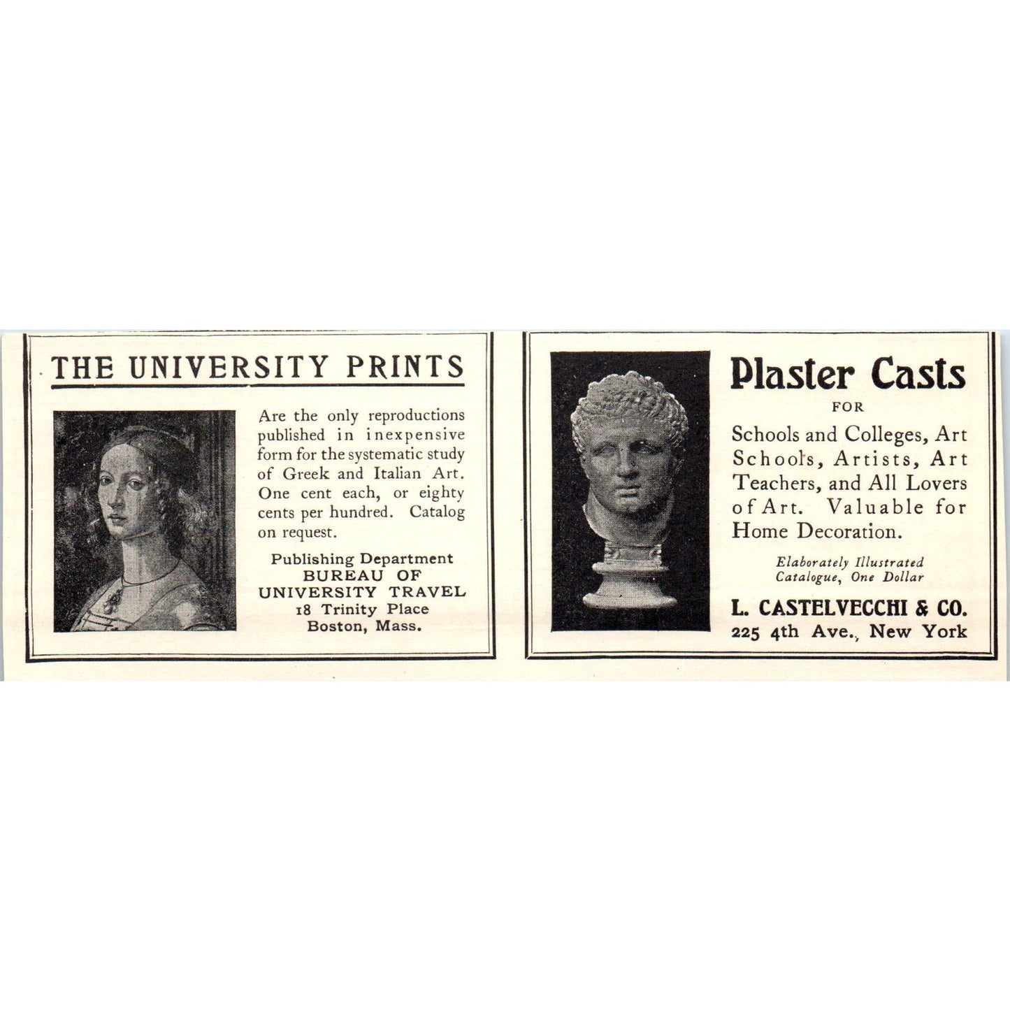 Joseph P. McHugh-Mission Furniture 42nd St. NY c1905 Victorian Ad AE9-MA1