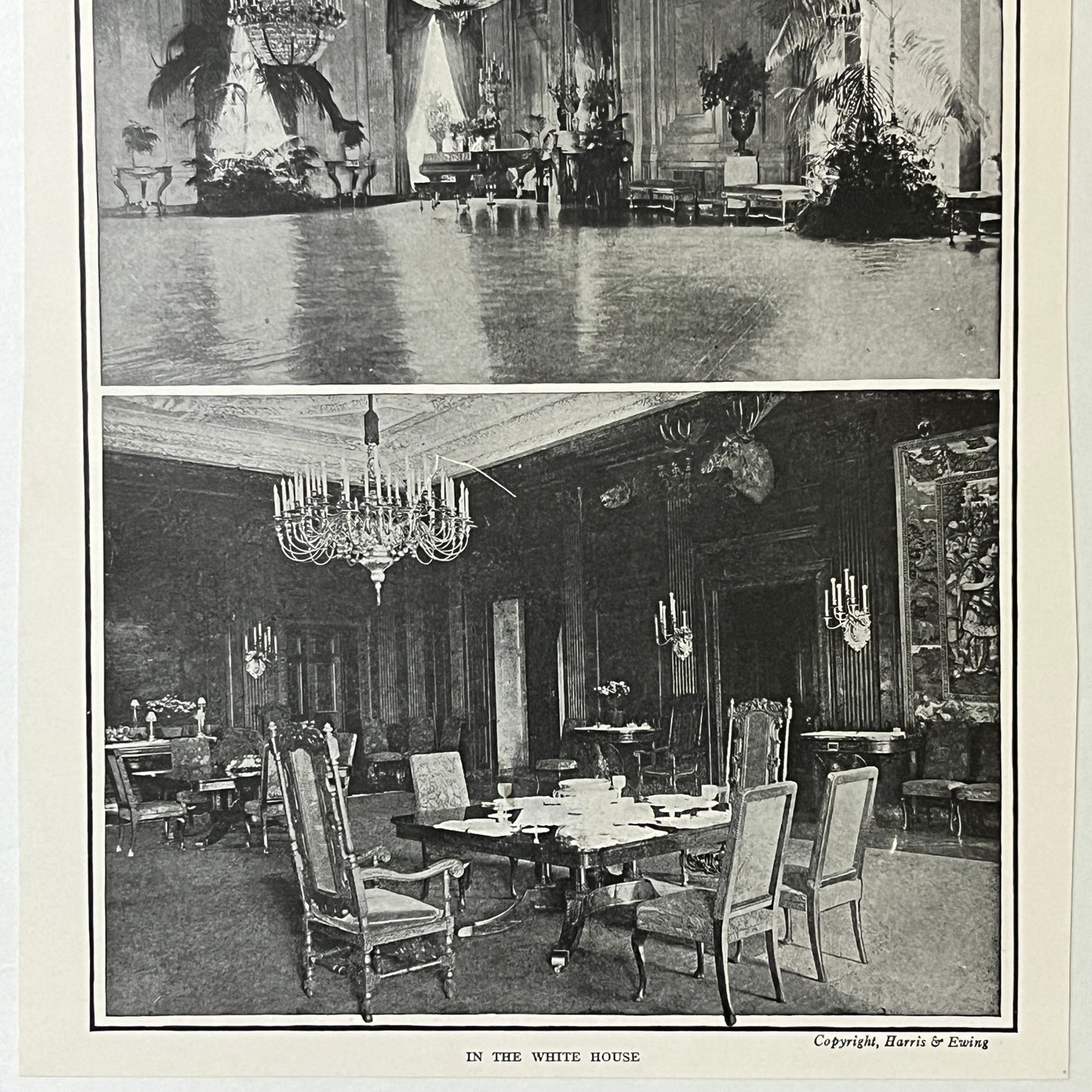 Antique White House Interior Photo Prints 6x9 Art Print V2
