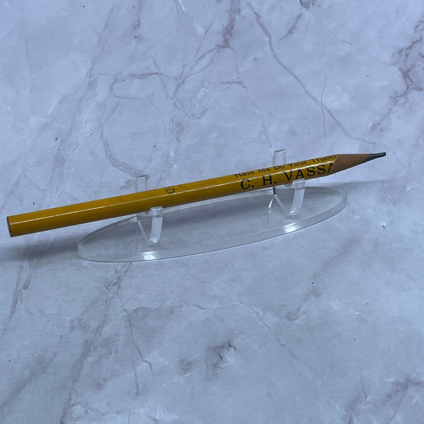 Vintage C.H. Vassar Trucking WI 85D Pencil TC5-PN1
