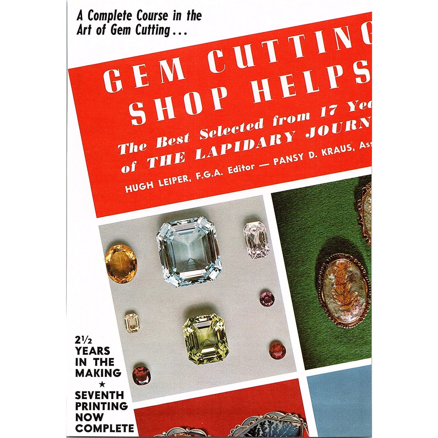 Commercial Mineral Corp Lapidary N.V. Malhotra New York NY 1972 Ad AF8-2