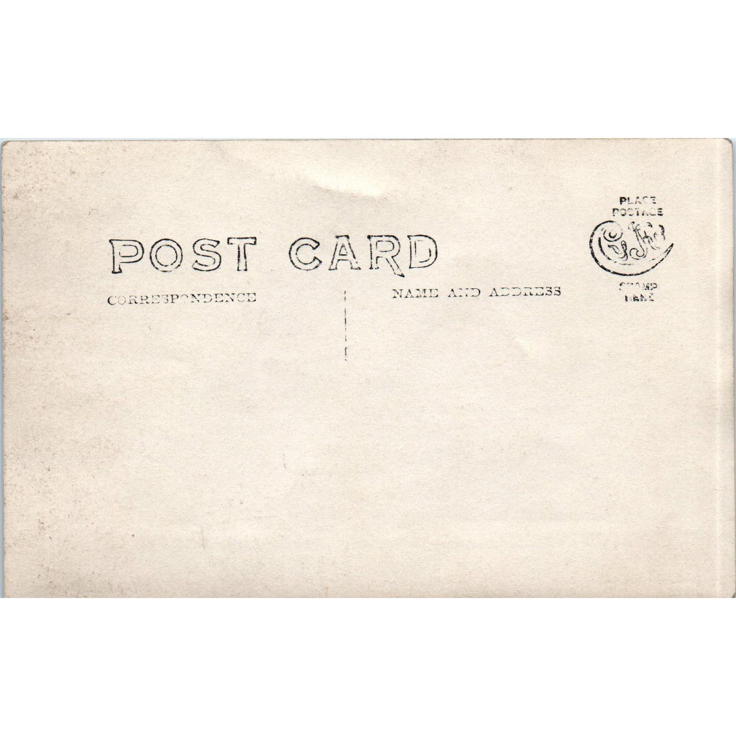 RPPC Man With Horse Original Postcard PC10