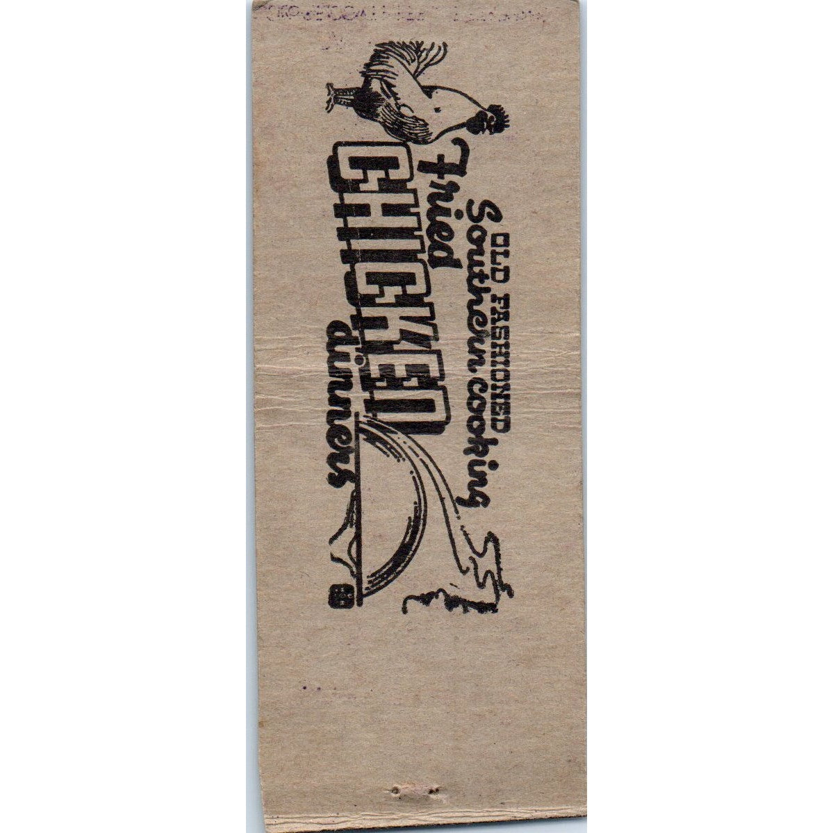 Wisteria Drive-In Calhoun Georgia Vintage Matchbook Cover SF4-Y5