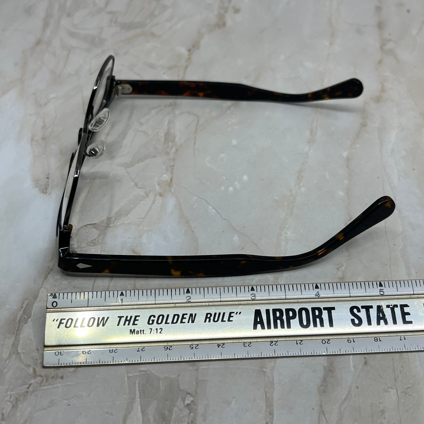 Tortoise Shell Horn Rim Sunglasses Eyeglasses Frames TE9-G5-2