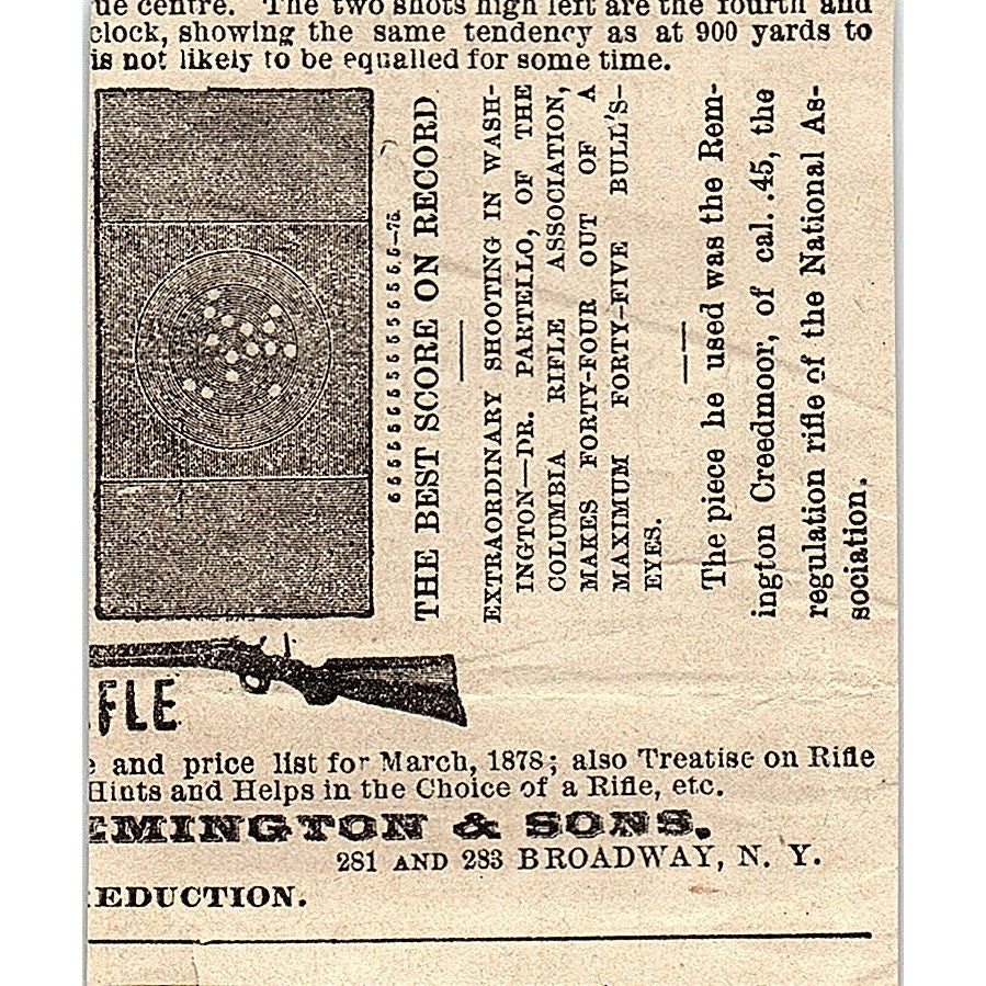 A.B. Shipley & Son Fishing Tackle House Philadelphia PA 1878 Ad AG2-M14
