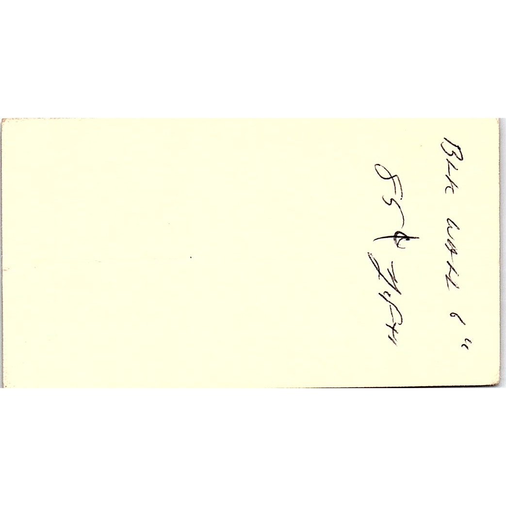 Arne Petersen Coast Marine Construction Astoria OR Vintage Business Card SD9-B3