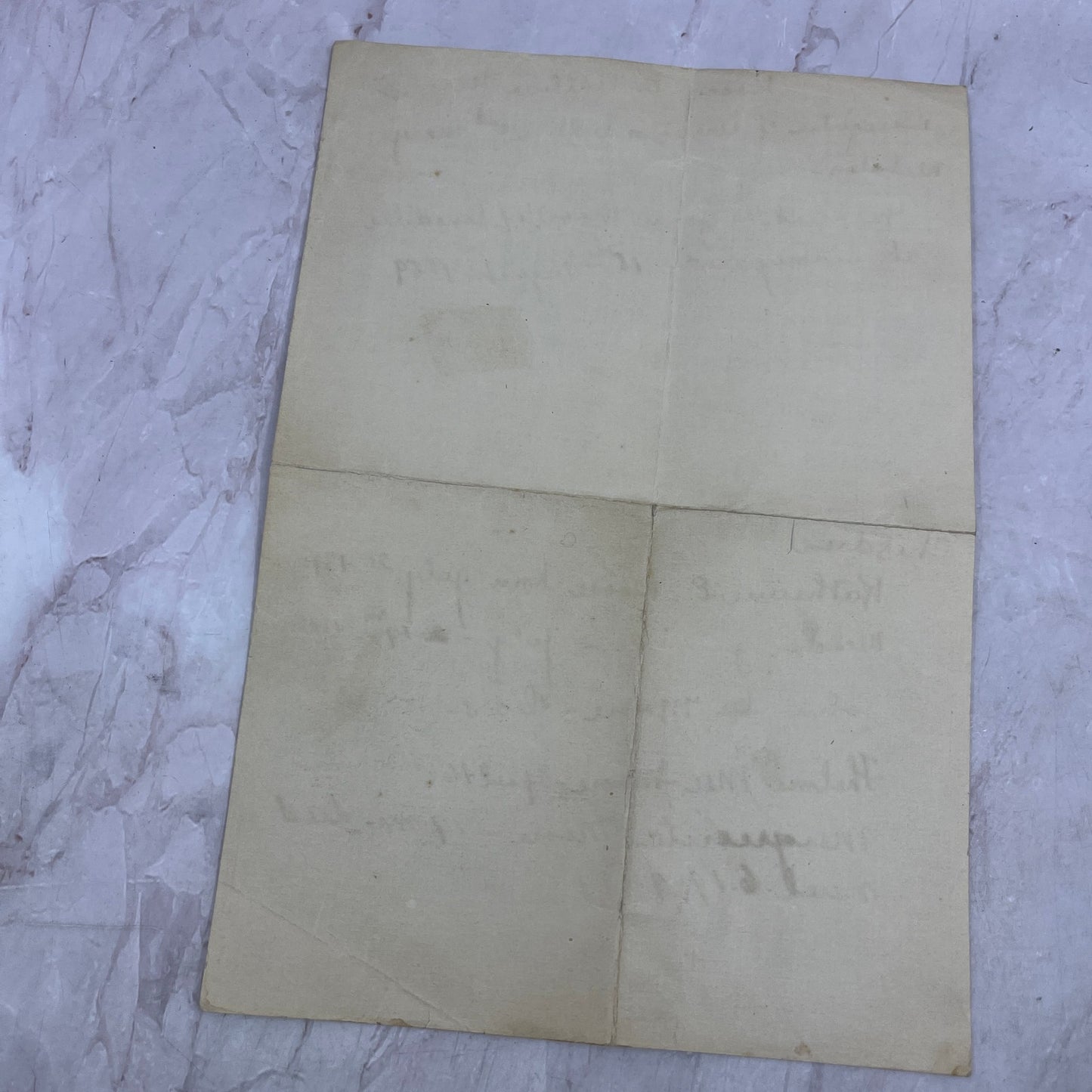 c1910 Handwritten Genealogy Rosey E. Wilbur Moore Sidney Centre D22