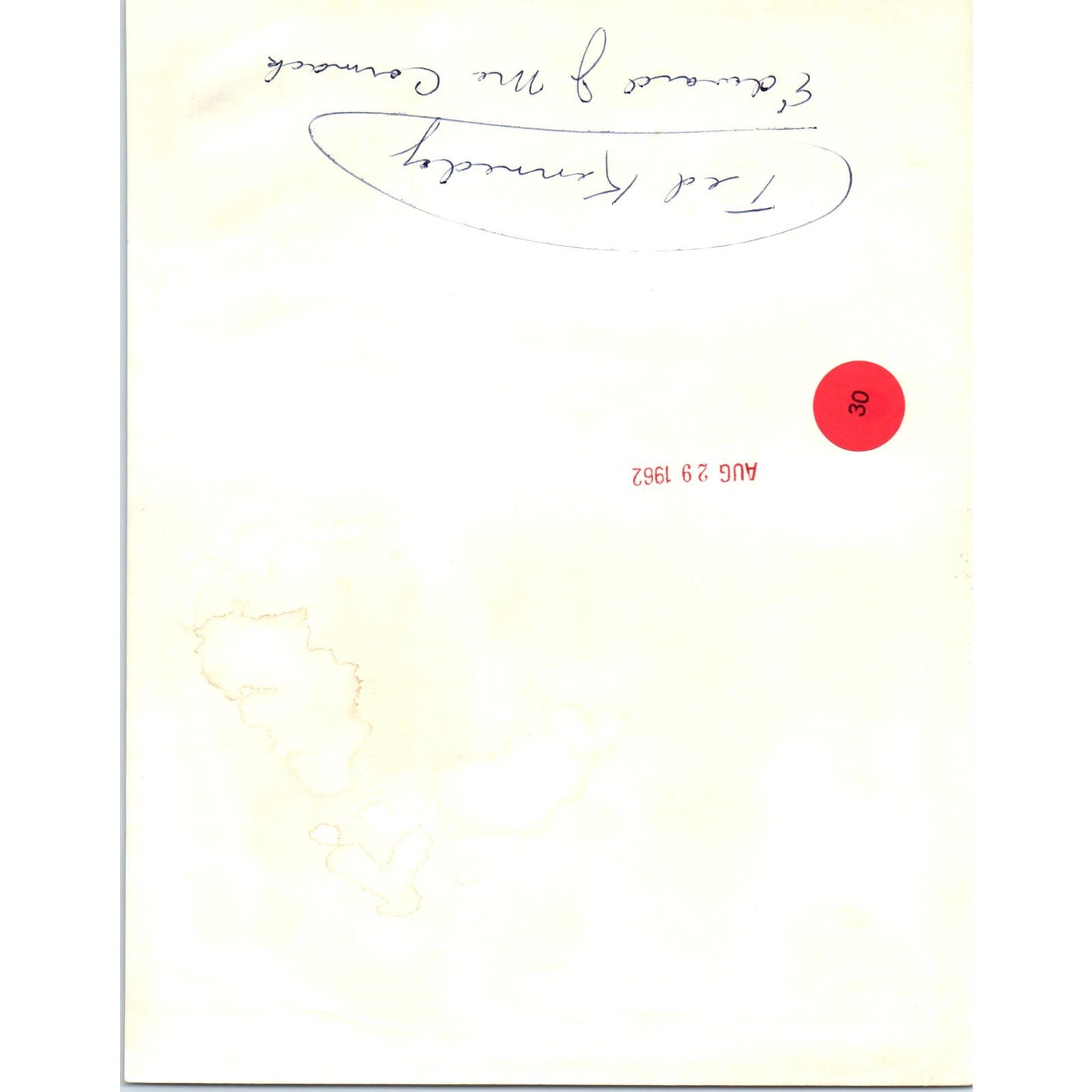 Ted Kennedy and Edward J. McCormack Debate 1962 7x9 Original Press Photo D1-P