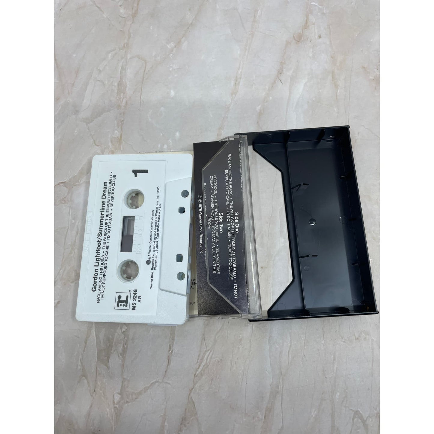 Gordon Lightfoot 1976 Summertime Dream Cassette Tape TI9-T1