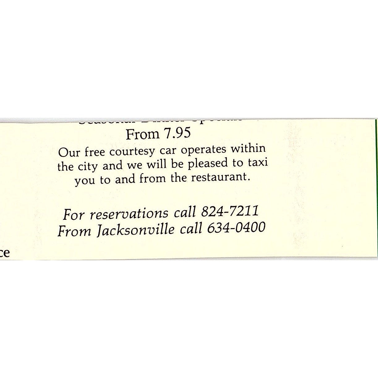 The Cheese Wheel and Sandwich Board St. Augustine FL 1989 Ad AF9-M1