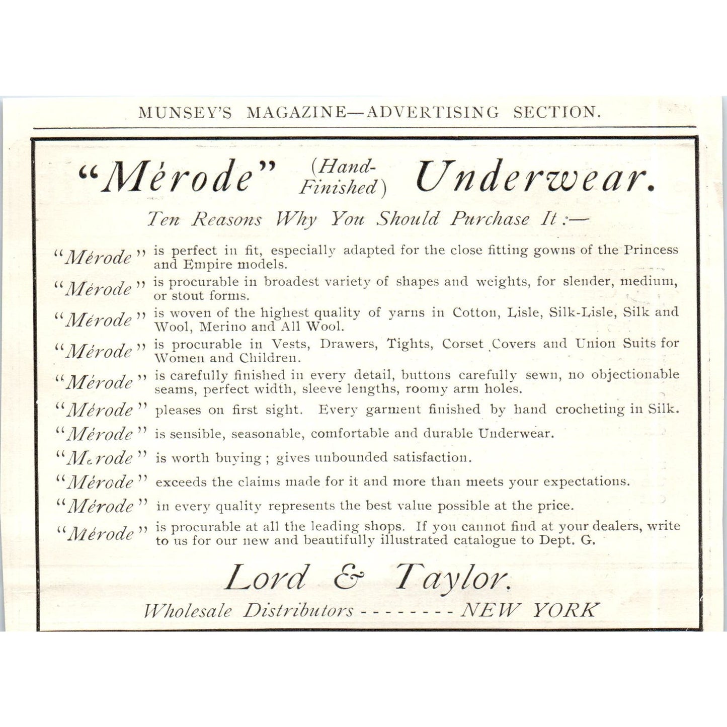 Kimball C. Atwood Grape Fruit c1905 Original Magazine Advertisement AE7-A3