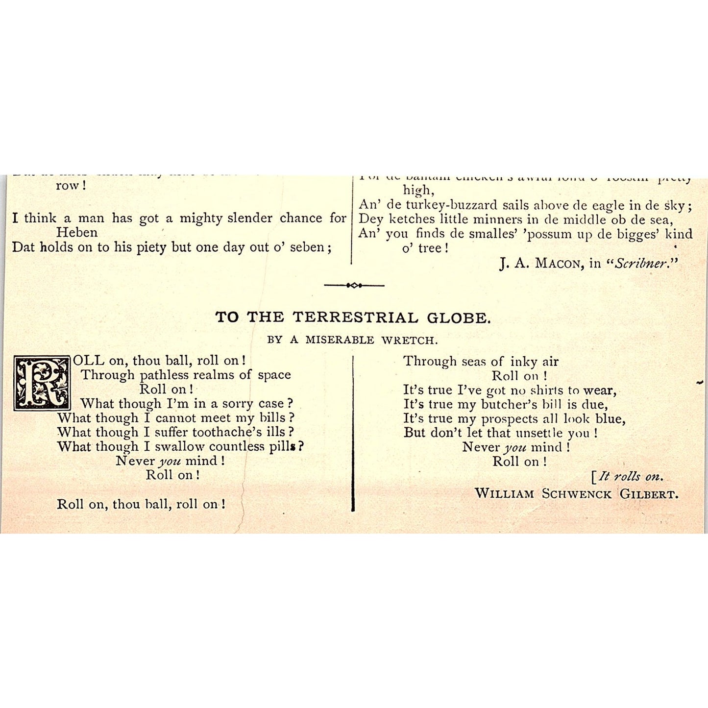 Ring Out, Wild Bells! Alfred Tennyson 1884 Poem AG3-M4