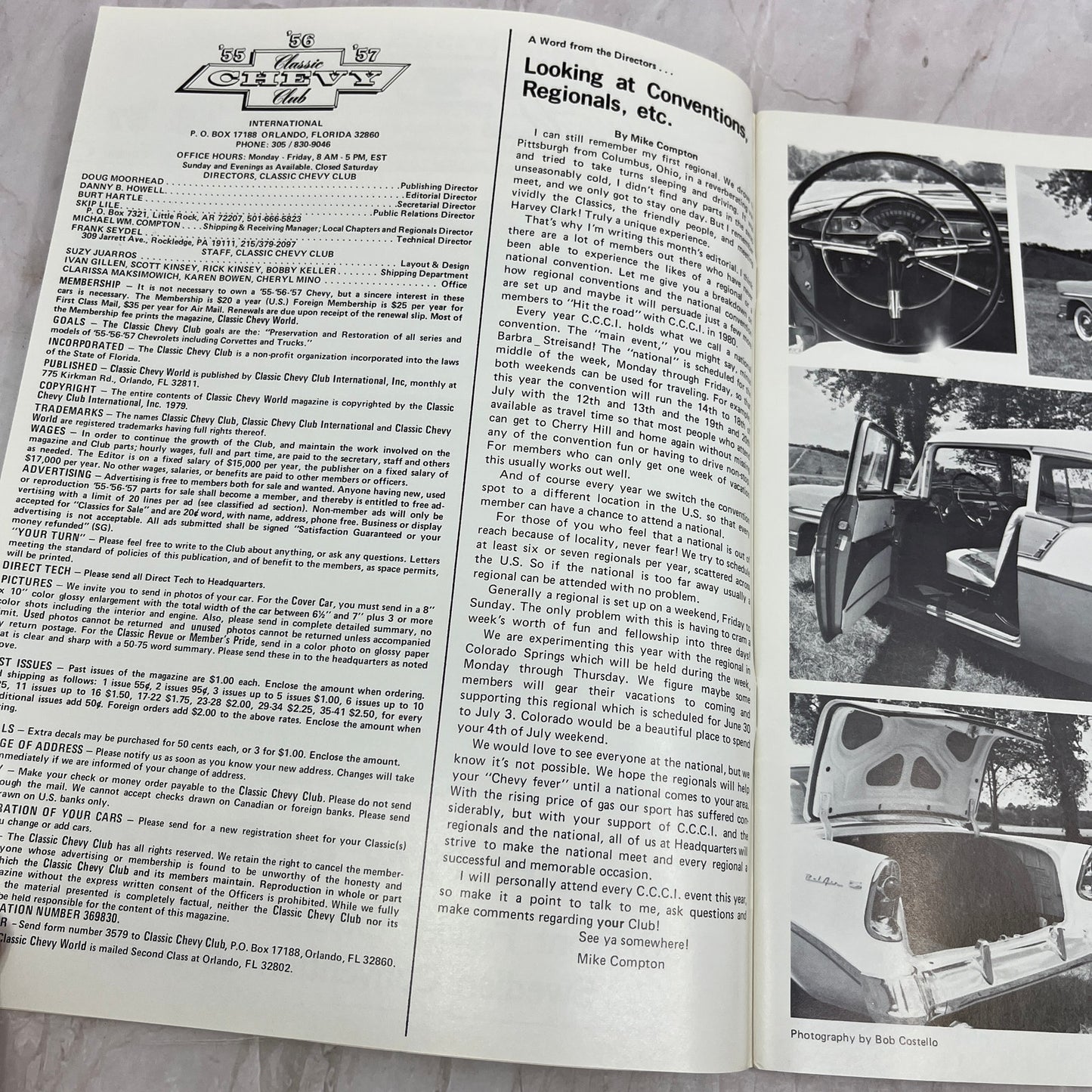 Front Fender Extensions '55, '56, '57 Classic Chevy World Magazine May 1980 M30