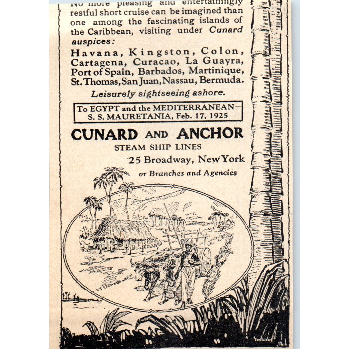 Galen Hall Atlantic City NJ 1924 Magazine Ad AF2-A1