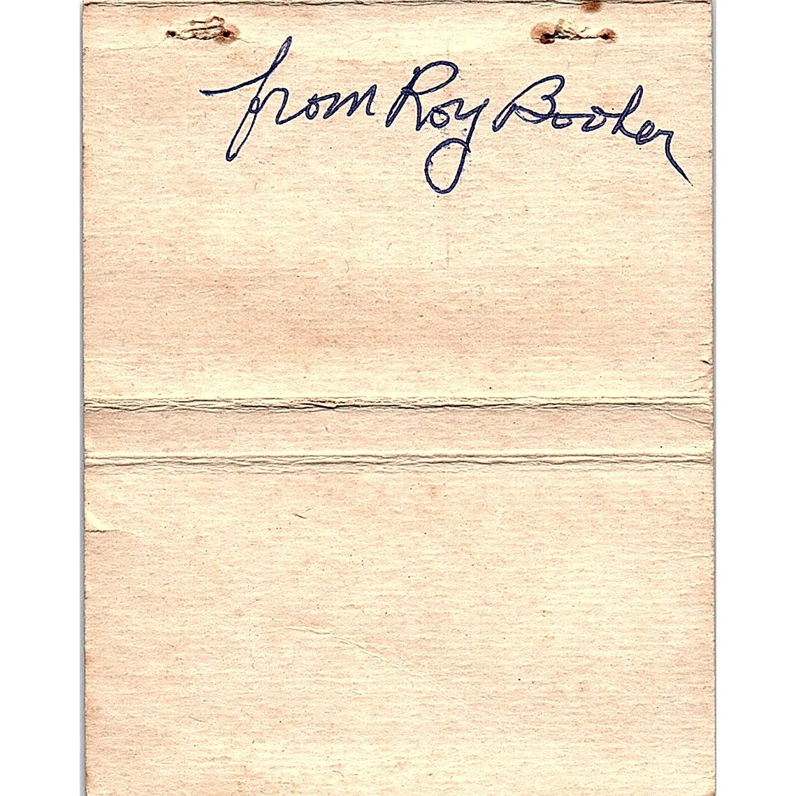 Veterans Administration Hospital Indianapolis IN Vintage Matchbook TB6-MB2-13