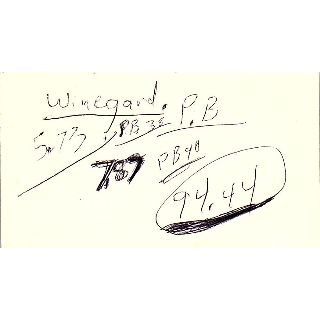 Wholesale Electronic Supply Ted Harmon Tulsa Oklahoma Business Card SF3-B7