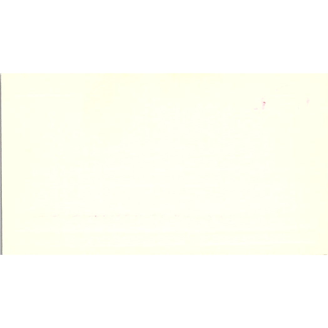 Donald C Marshal Inland Steel Products Los Angeles Vintage Business Card SC9-B12