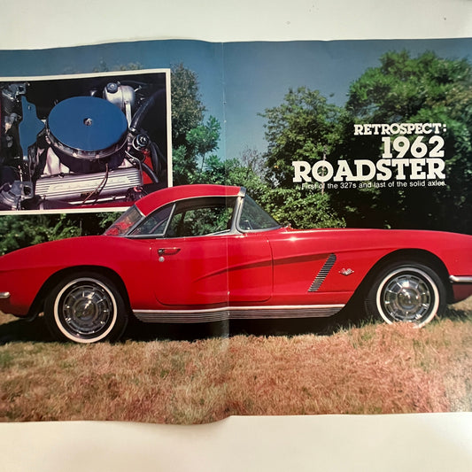 1962 Roadster 327 Retrospect Chevy 1983 Corvette Centerfold SI5