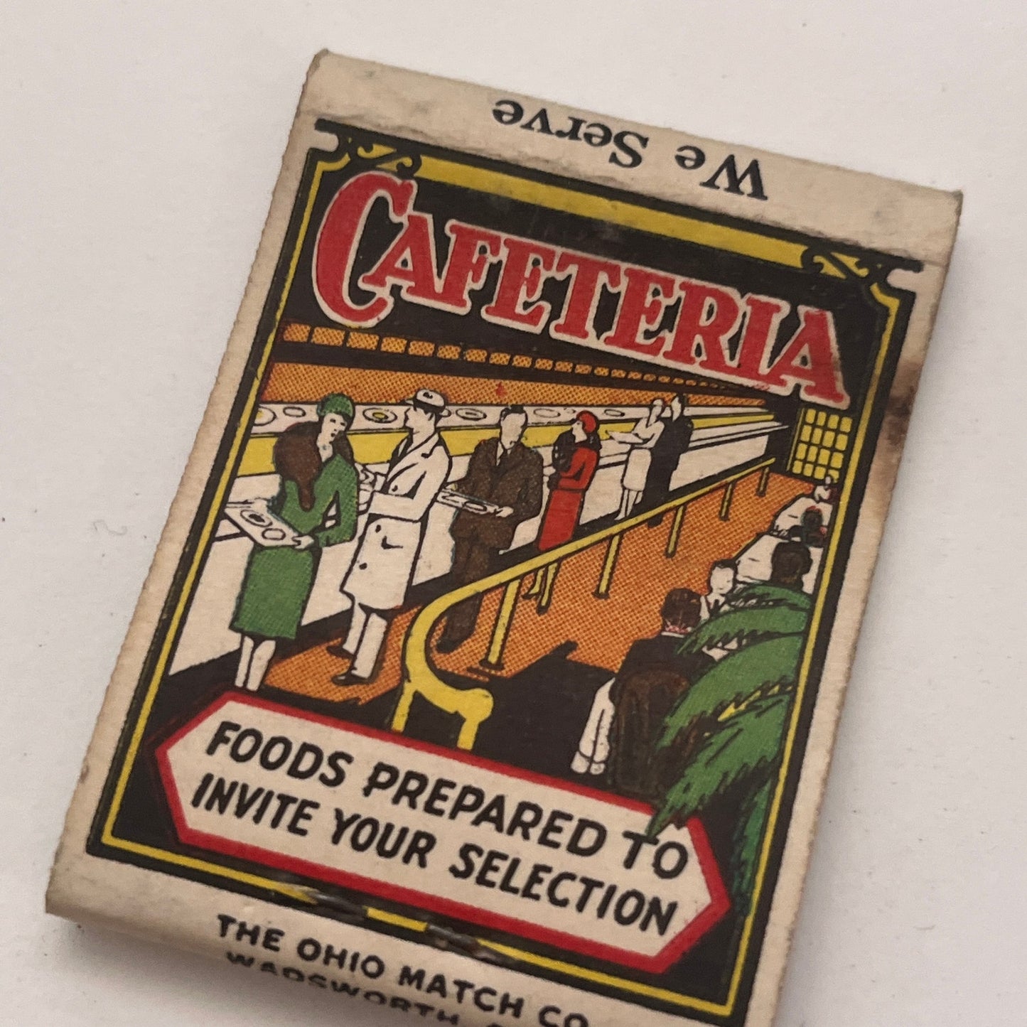 Hagler's Cafeteria & Delicatessen Brookline MA Vintage Matchbook Cover TB8-MB2-5