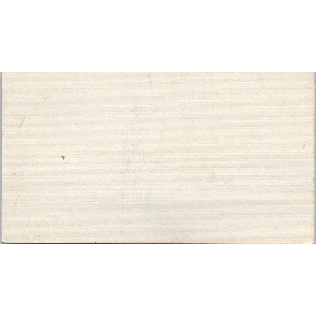 Greg Jenks Texas Business System Houston Vintage Business Card SE3-B3