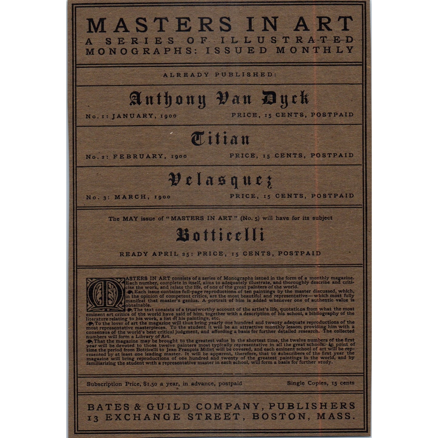 A.W. Elson & Company Print Makers Boston MA 1900 Victorian Ad AB8-MA8